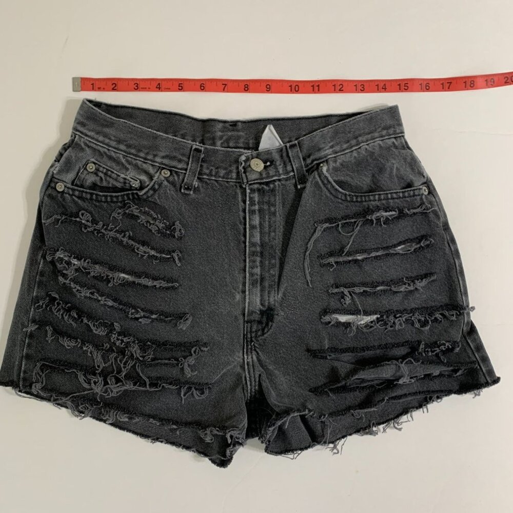 Faded Glory Shorts Gray Grunge, Goth, Punk - Picture 4 of 8
